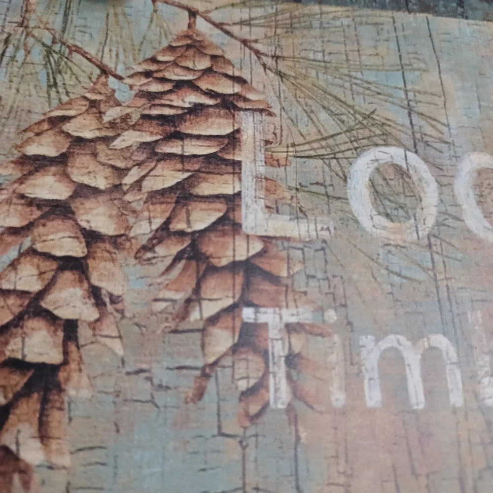 Wallpaper Border Slate Lake Trail Lodge Rustic